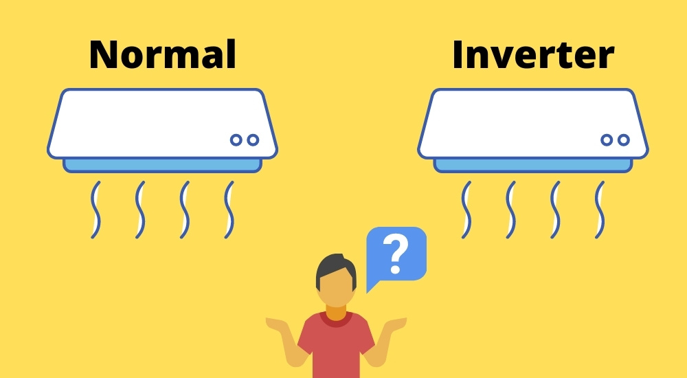 normal vs inverter ac