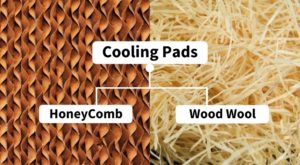 Cooling Pads wood wool and honeycomb