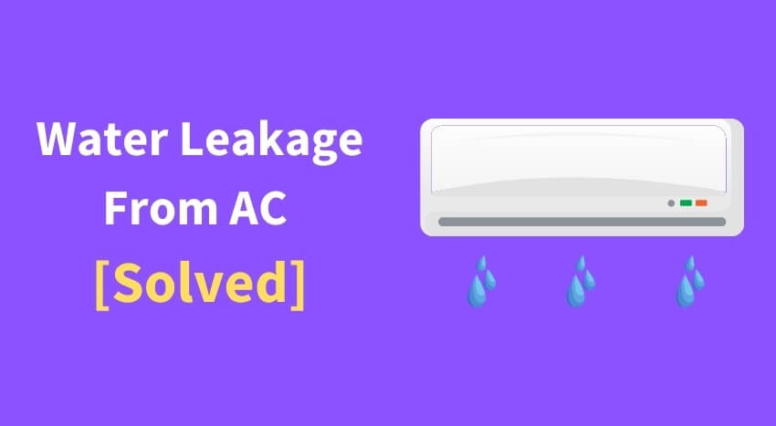 water leakage from AC featured image