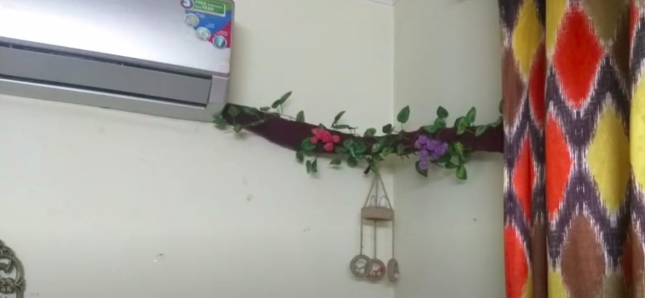 ac pipe decoration